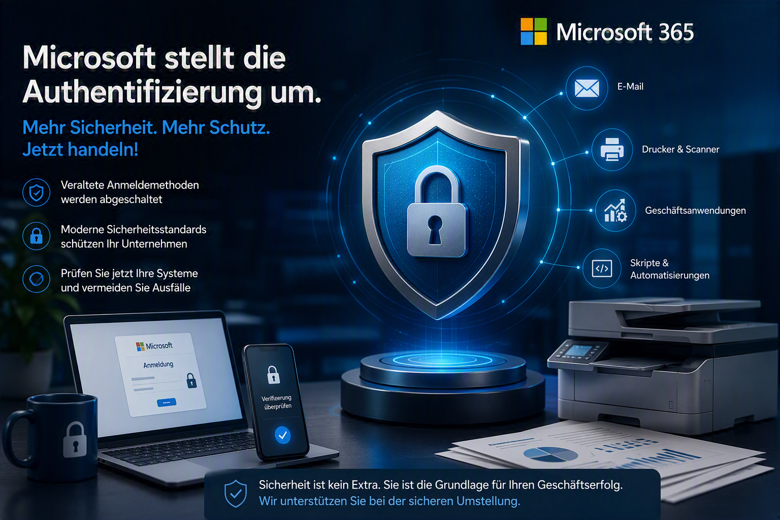 Microsoft 365: Abschaltung alter Schnittstellen gefährdet laufende Prozesse